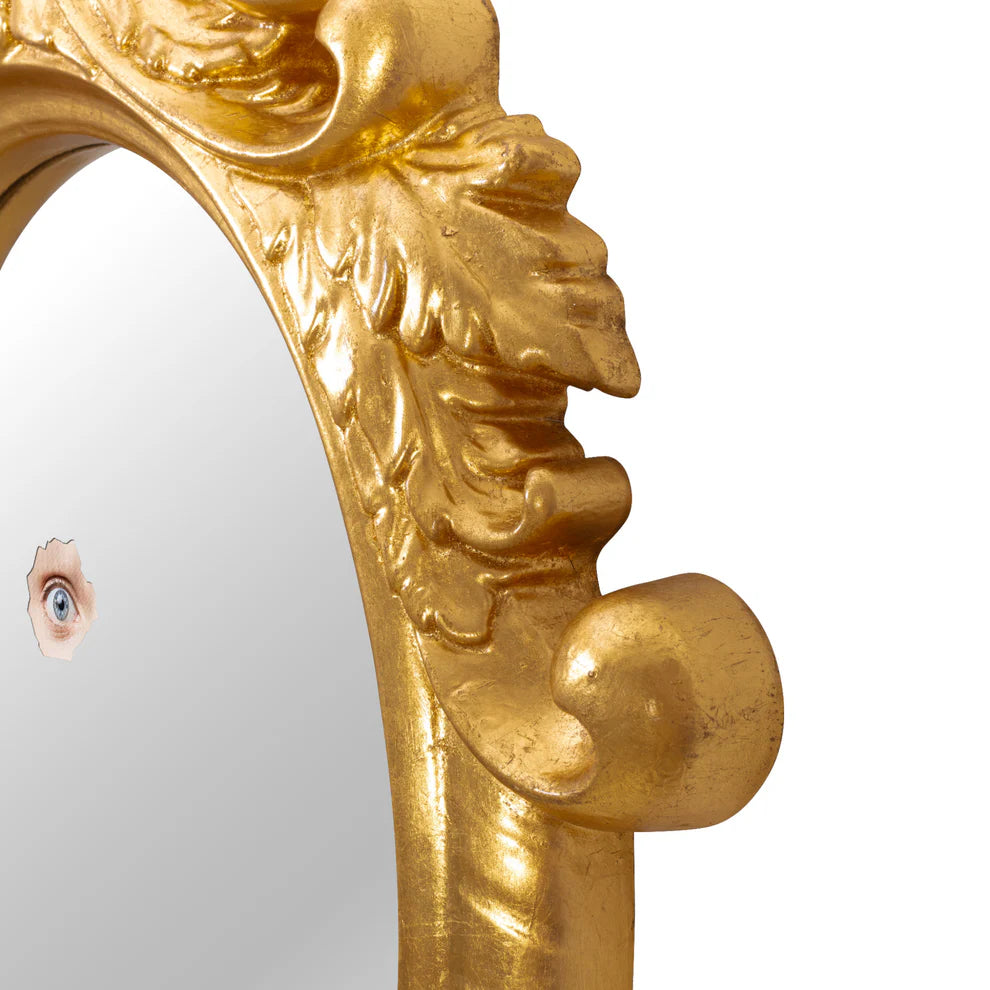 Seletti SPECCHIO CON CORNICE IN PU "CICLOPE" 62x5.5x85