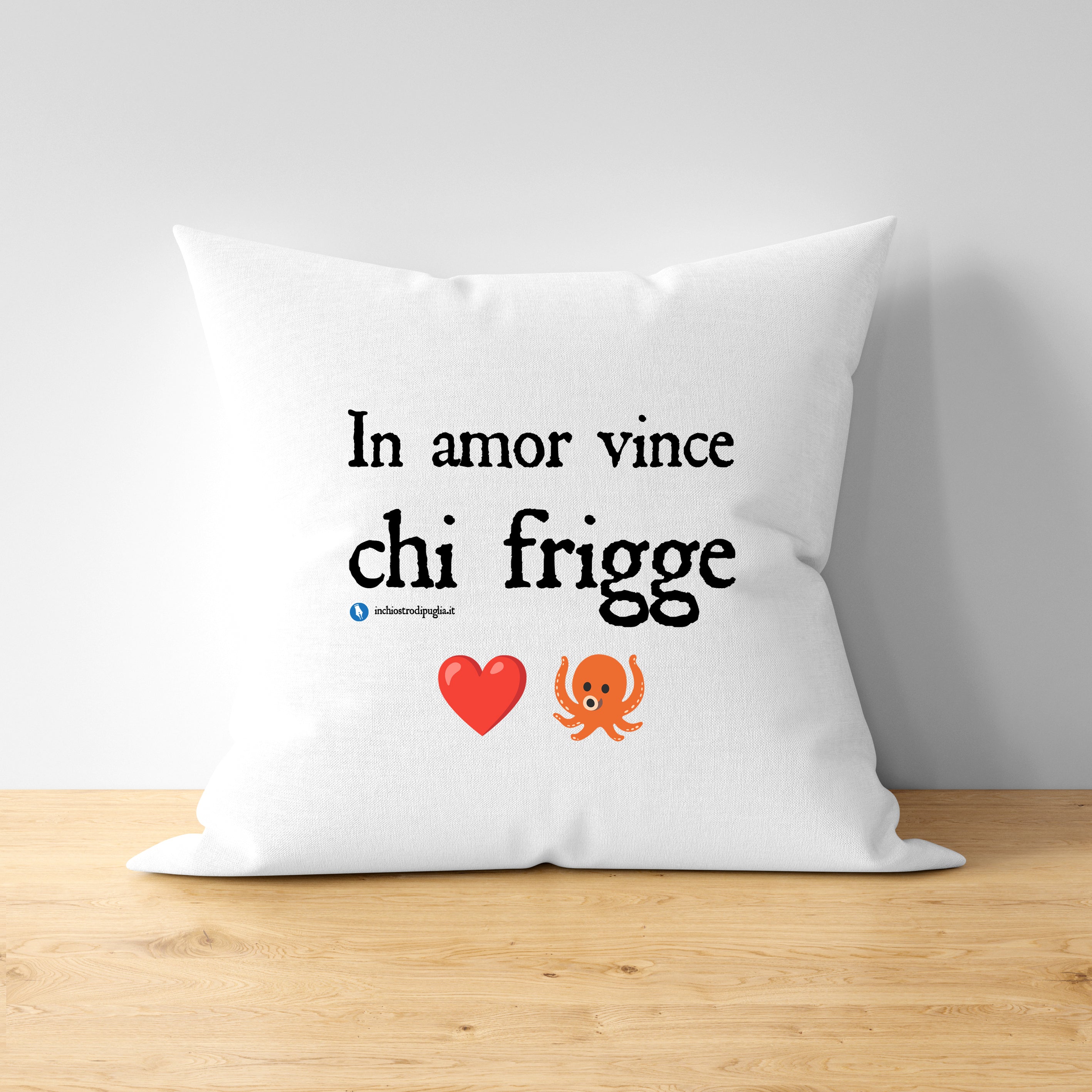 Cuscino In amor vince...