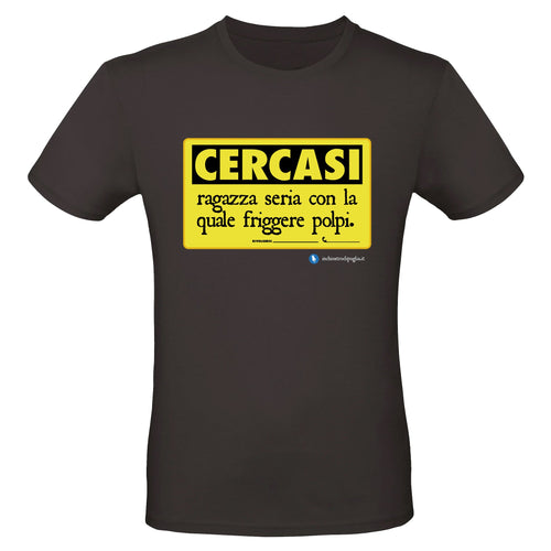 Inchiostro di Puglia — T SHIRT CERCASI RAGAZZA SERIA