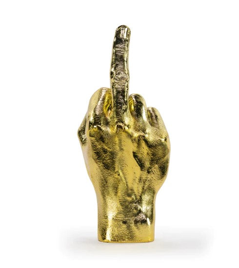 The Finger Sculpture Gold