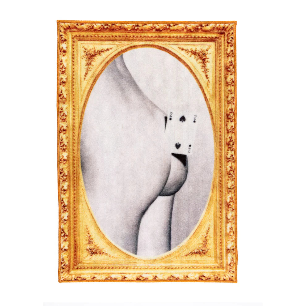 Seletti TAPPETO BAGNO "TOILETPAPER HOME" CM 60 90 - TWO OF SPADES