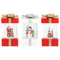 190960-Giftbox 3ass waterspinning2 x Red/gold + 1 x White/silver-Battery-LED-10x10x17