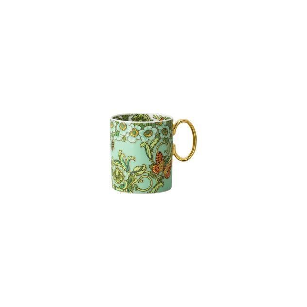 ROSENTHAL VERSACE - TAZZA CON MANICO - VERDE