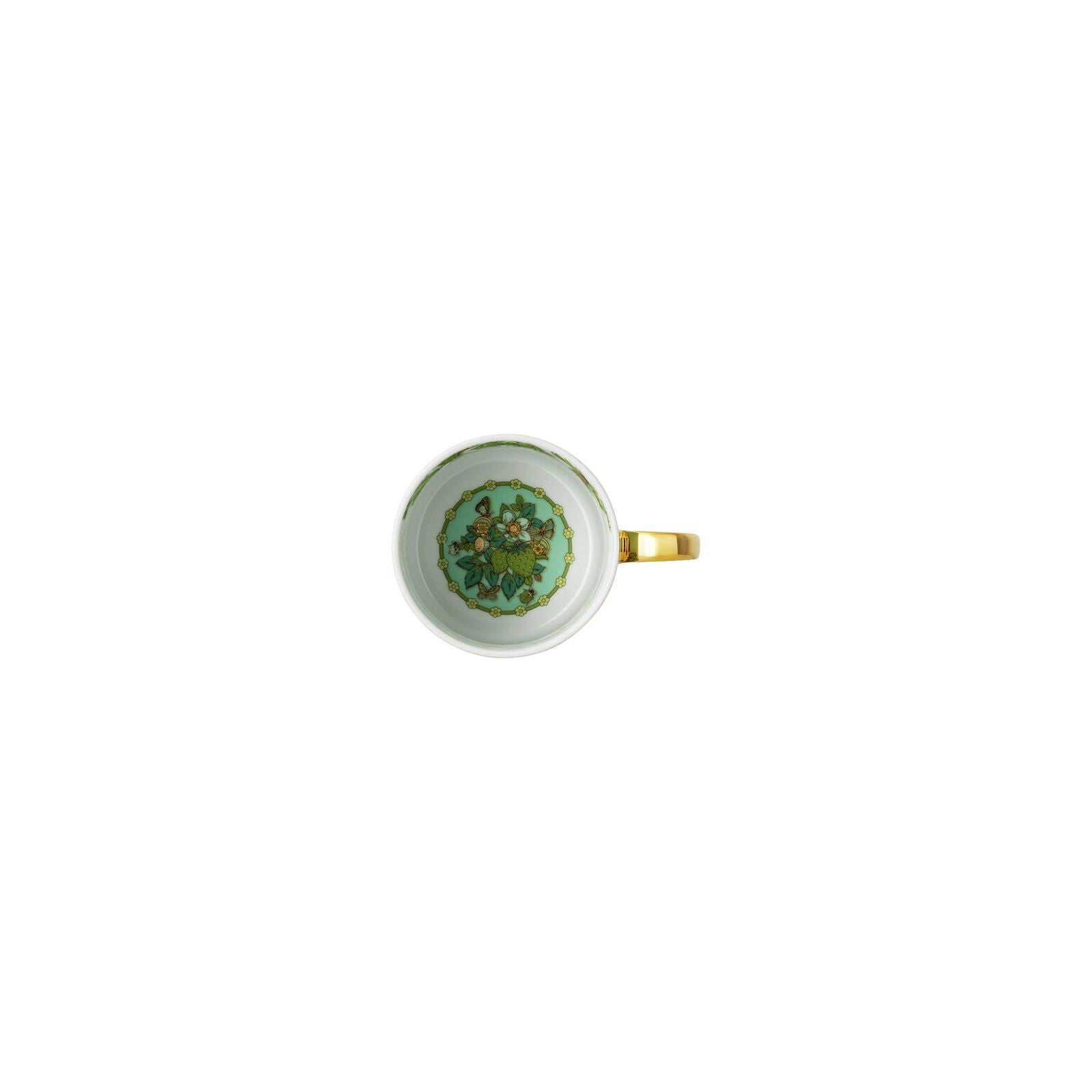 ROSENTHAL VERSACE - TAZZA CON MANICO - VERDE