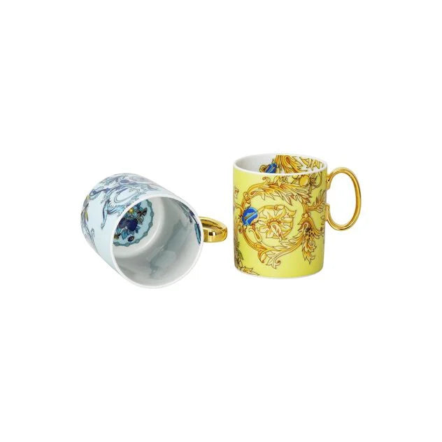ROSENTHAL VERSACE Set 2 tazze con manico Jardin de Versace