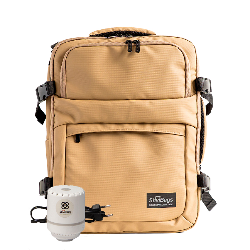 STIVIBAGS AIRMAX II Zaino con Aspiratore Sottovuoto - Waterproof Underseat Cabin bag