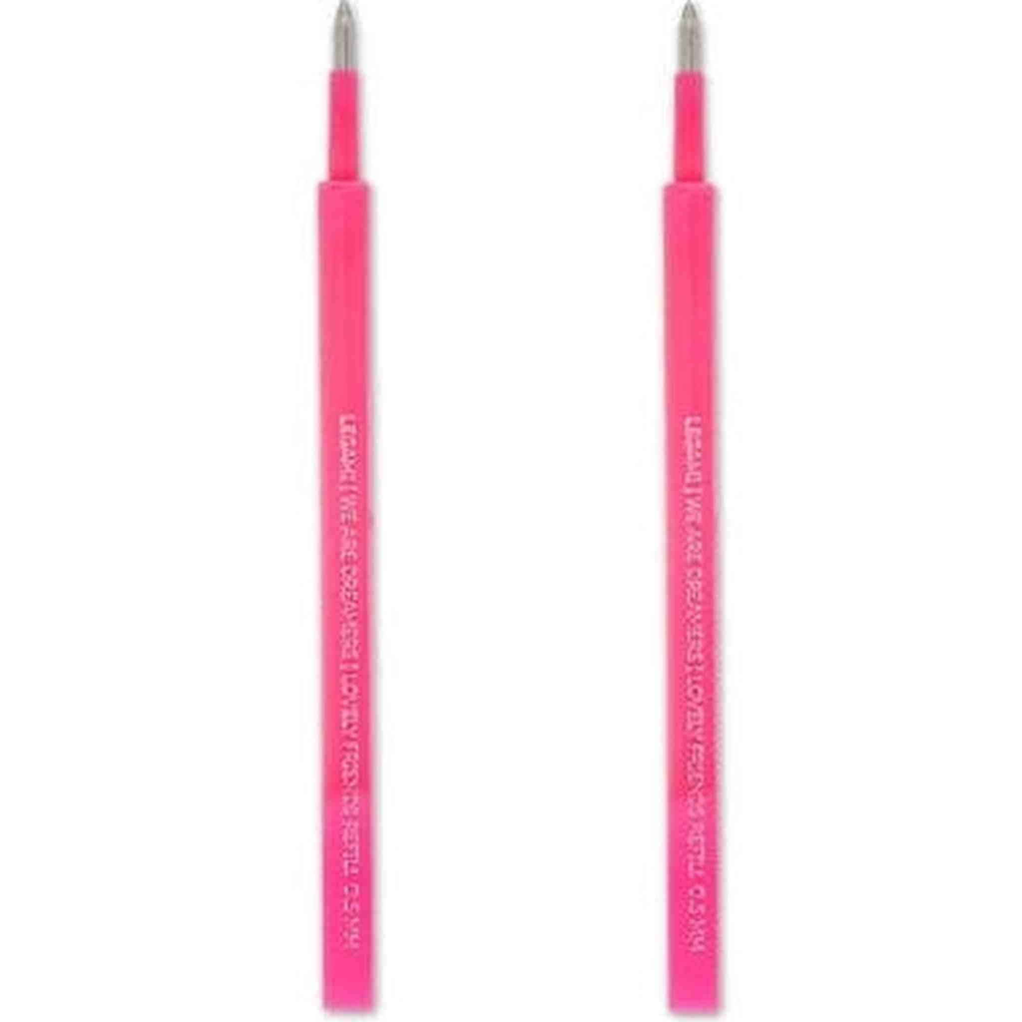 2 Refill per Penna Gel Lovely Friends - NEON PINK