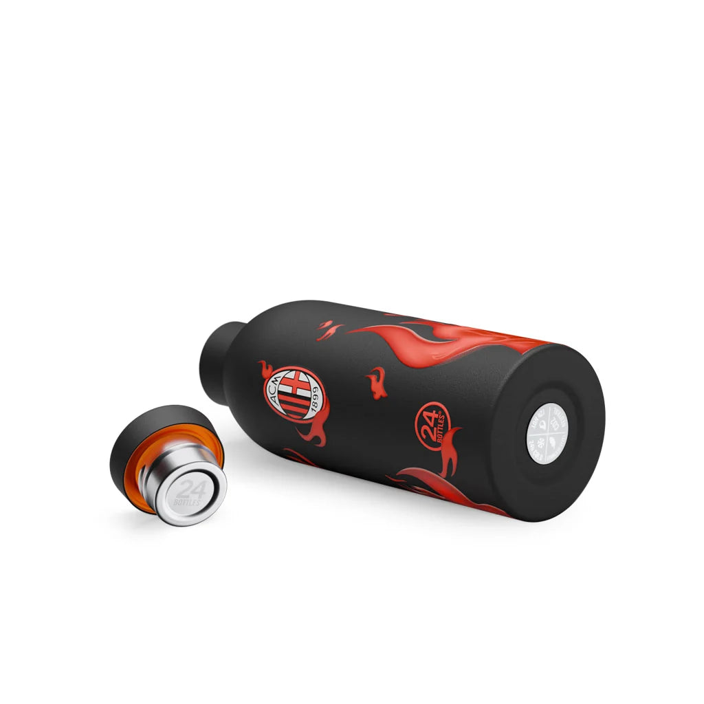 24Bottles x A.C. Milan – Clima Bottle Milan Fiamme 500 ml