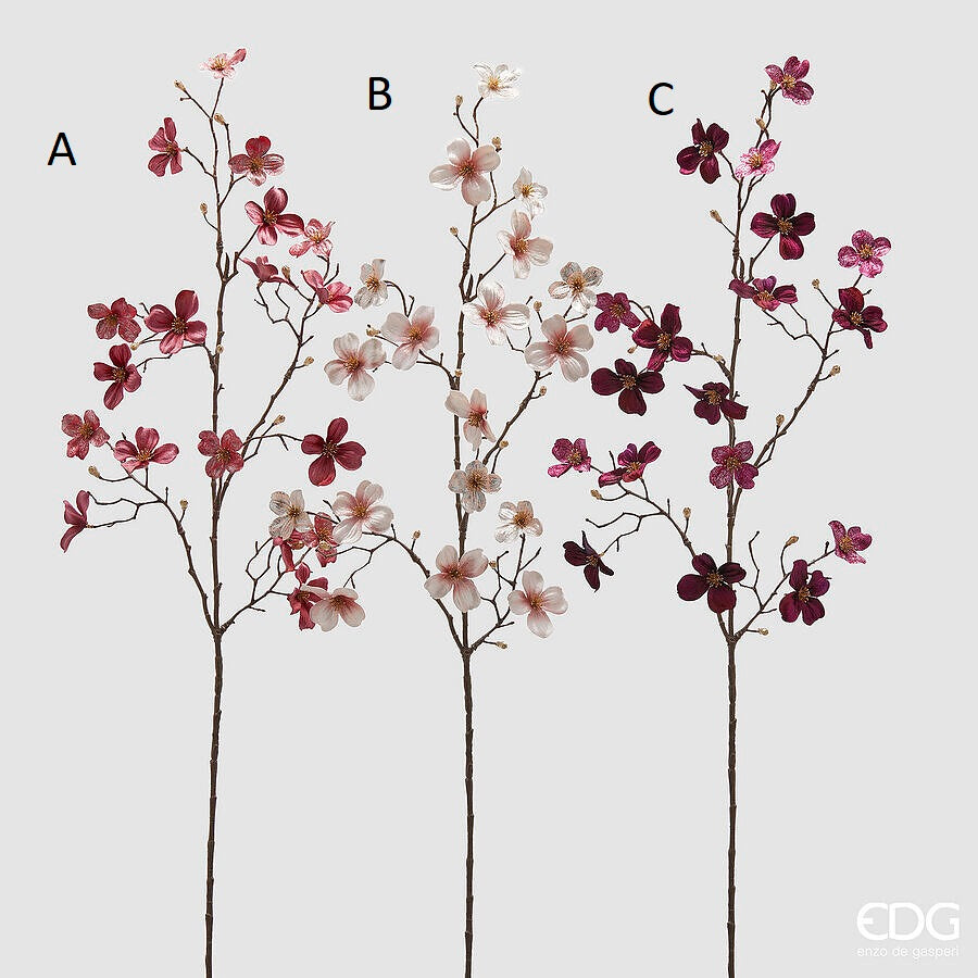 EDG - CORNUS VELLUTO RAMO CON FOGLIE H.
90