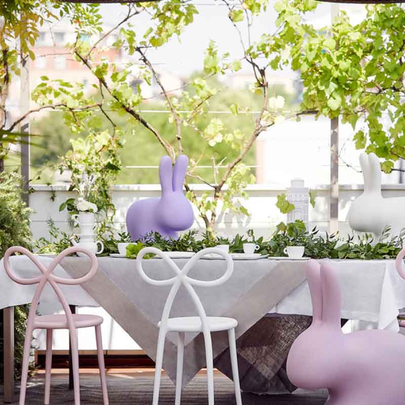 SEDIA FIOCCO - Ribbon Chair Pink Matte Single Pack