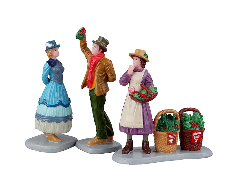 UNDER THE MISTLETOE, SET OF 3 22116-AA