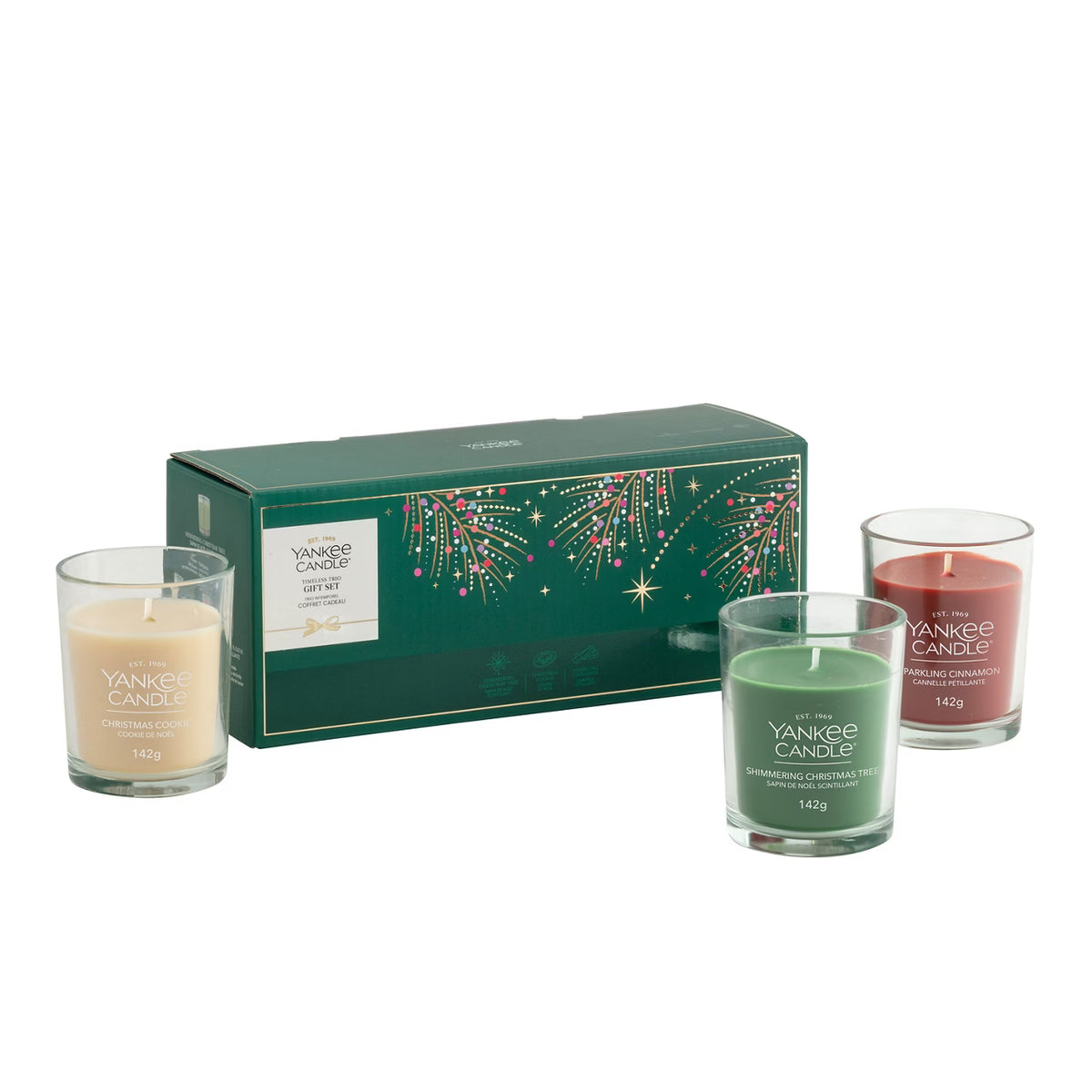 Yankee Candle Timeless Trio – Confezione regalo 3 candele Tumbler