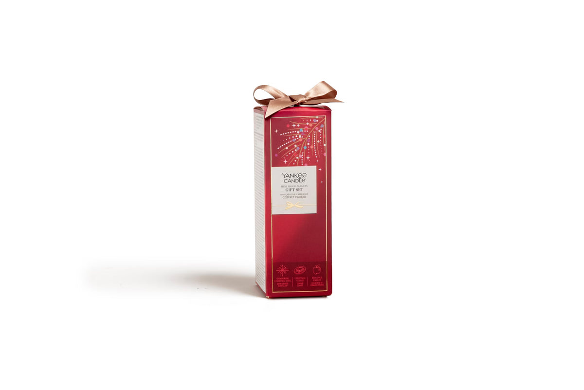 Yankee Candle Mini Mood Makers – Confezione regalo 3 candele mini Natale