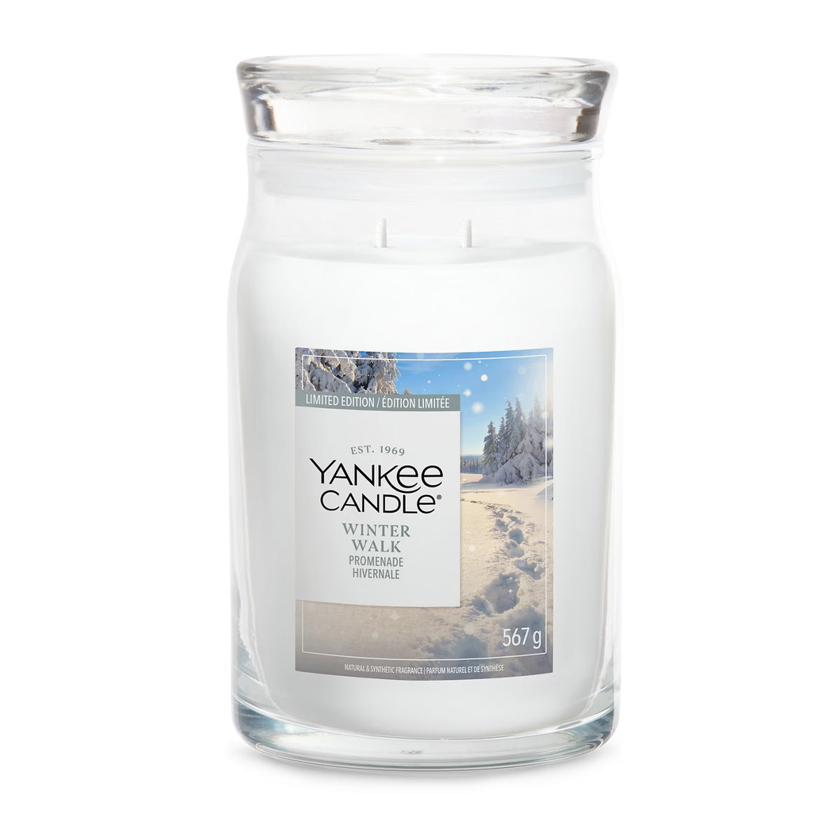 Yankee Candle Winter Walk – Giara Grande Signature 567 g