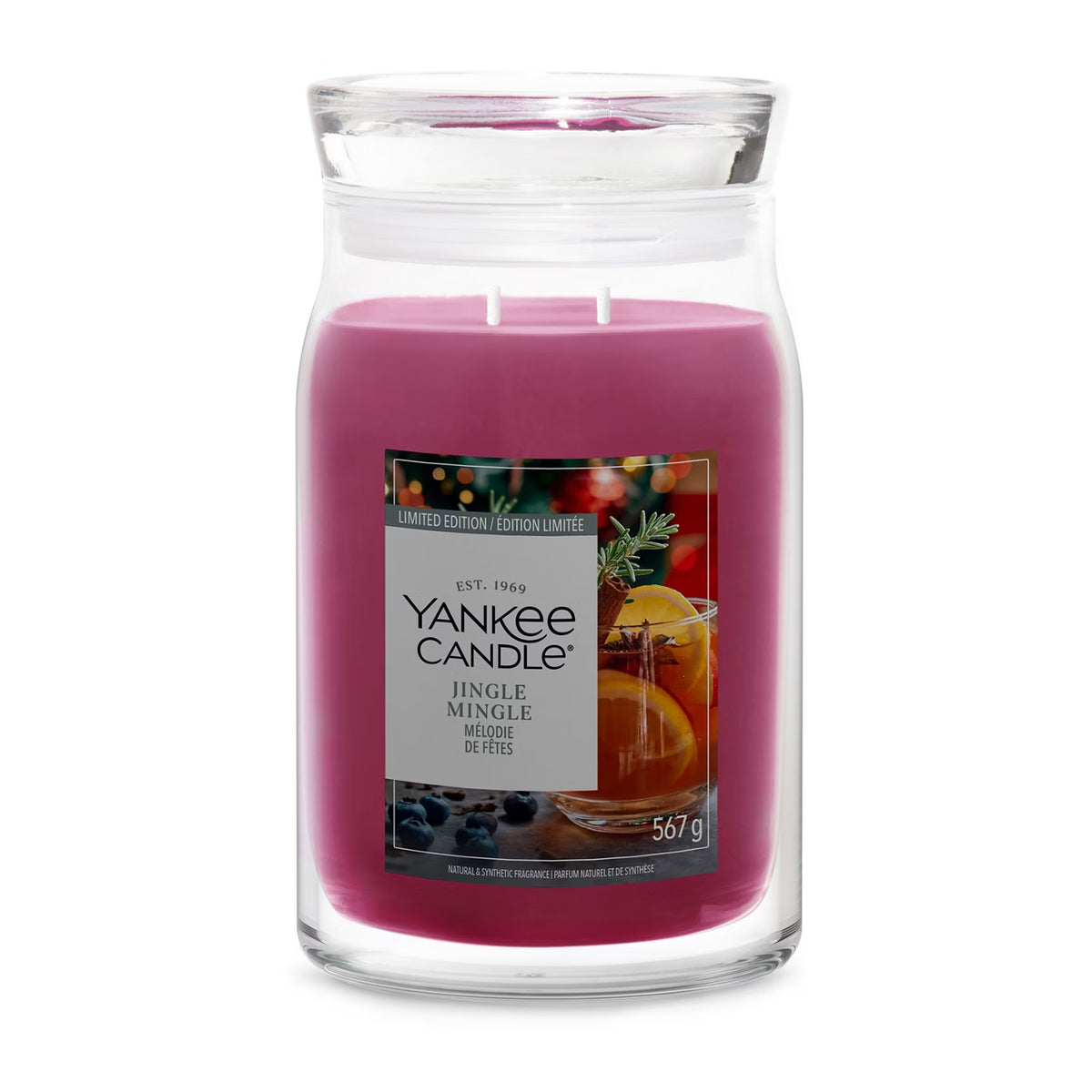 Yankee Candle Jingle Mingle – Giara Grande Signature 567 g