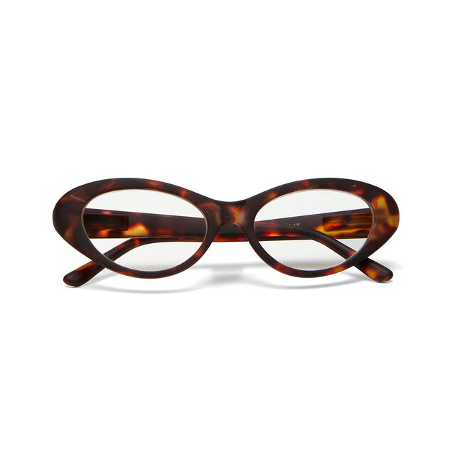 OKKIA Lina – Occhiale da Lettura Cat Eye | Classic Havana