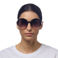 OKKIA - Occhiali da sole Round Monica - OK014-BK
