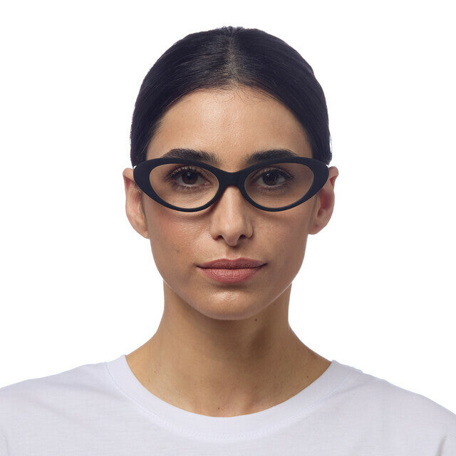 OKKIA Lina – Occhiale da Lettura Cat Eye | Black