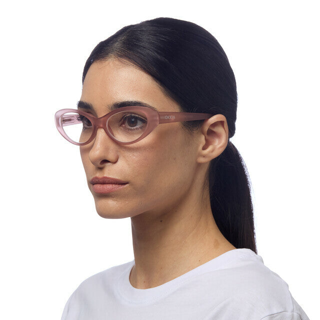 OKKIA - Occhiale da lettura mod.LINA Col. Transparent rose OK039