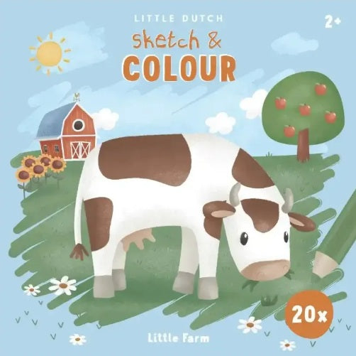Libro da colorare - Little Farm