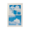 Seletti "Loft Window" Lampada in Legno e Acrilico - cm 57 x h.90