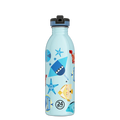 24Bottles Urban Bottle 500 Stone Coral Pulse – Borraccia Sport con Cannuccia