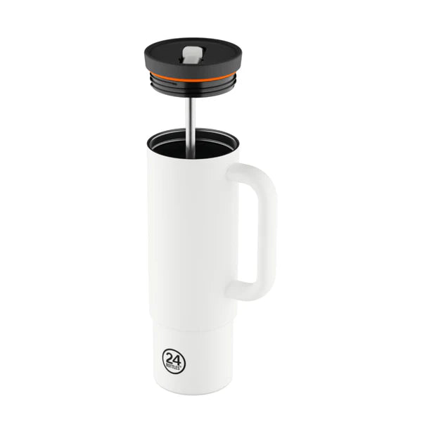 24Bottles -  Straw Cup Ice White 800 ml