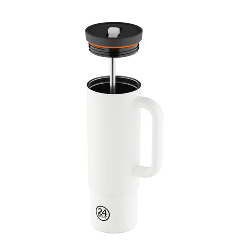 24Bottles -  Straw Cup Ice White 800 ml