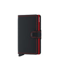 Miniwallet Matte Black & Red