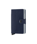 Miniwallet Veg Navy-Silver