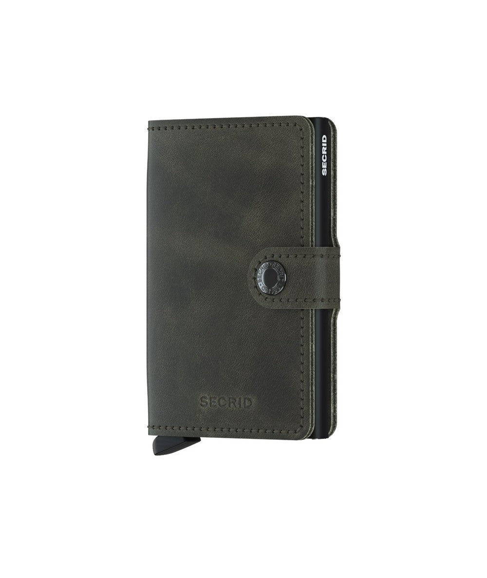 Miniwallet Vintage Olive-Black