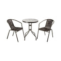 SET GIARDINO IN POLYRATTAN 'ACHILLE'
