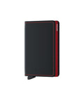 Slimwallet Matte Black & Red
