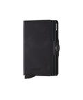 Twin Wallet Vintage Black