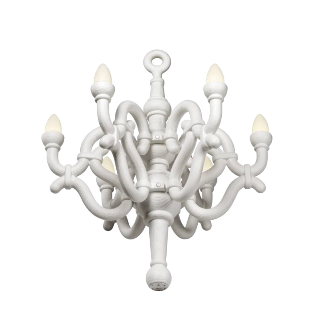 QEEBOO - CANDELABRO Fallen Chandelier M White