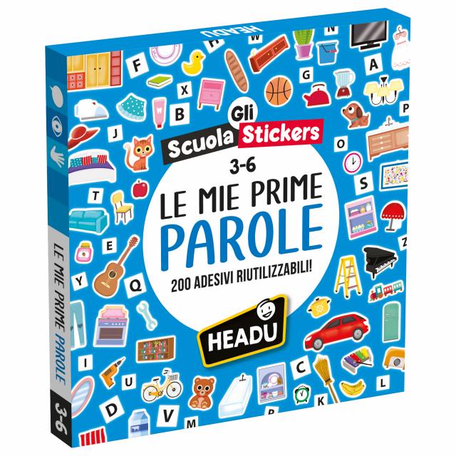 HEADU Scuola Stickers Le Mie Prime Parole