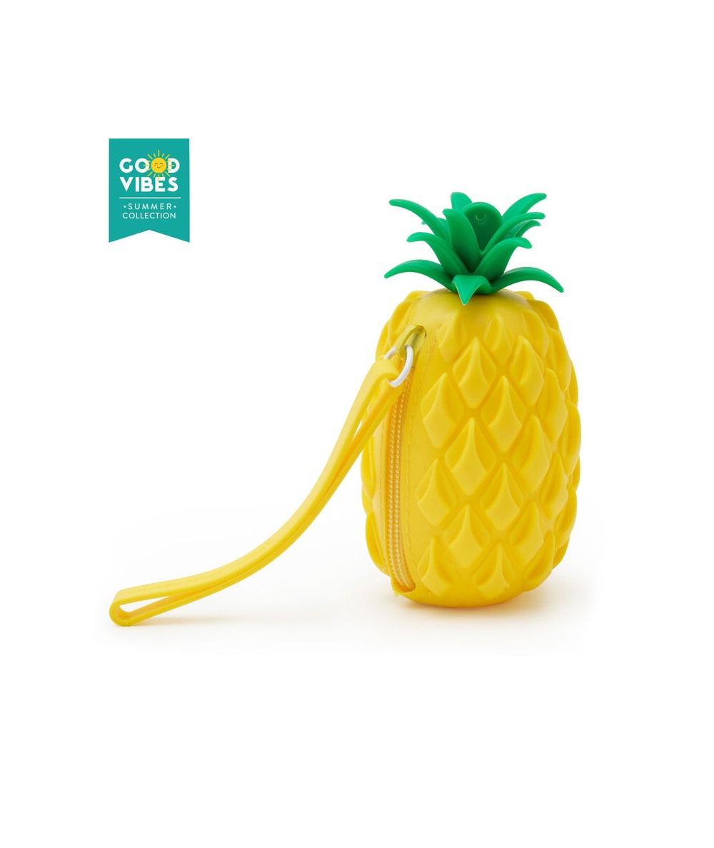 PORTAMONETE IN SILICONE -PINEAPPLE