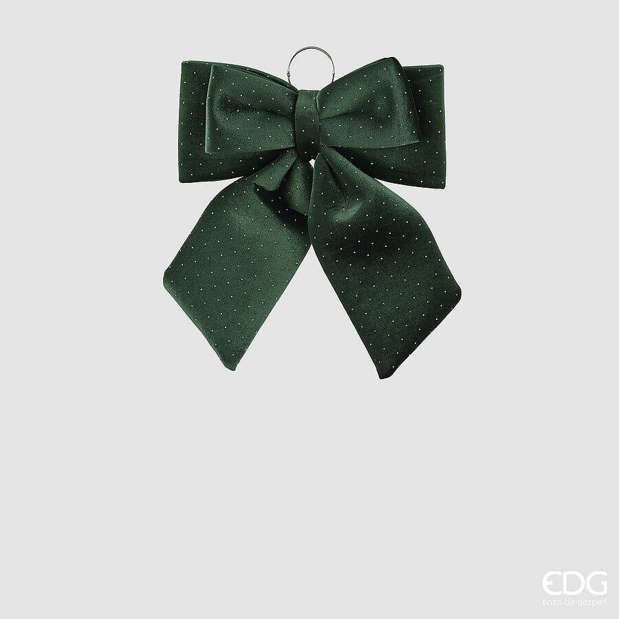 EDG Fiocco Decorativo in Velluto, H40 × L30 cm