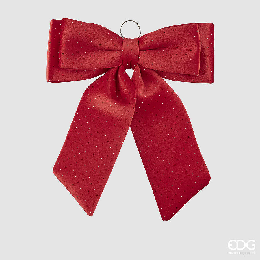 EDG Fiocco Decorativo in Velluto, H60 × L50 cm