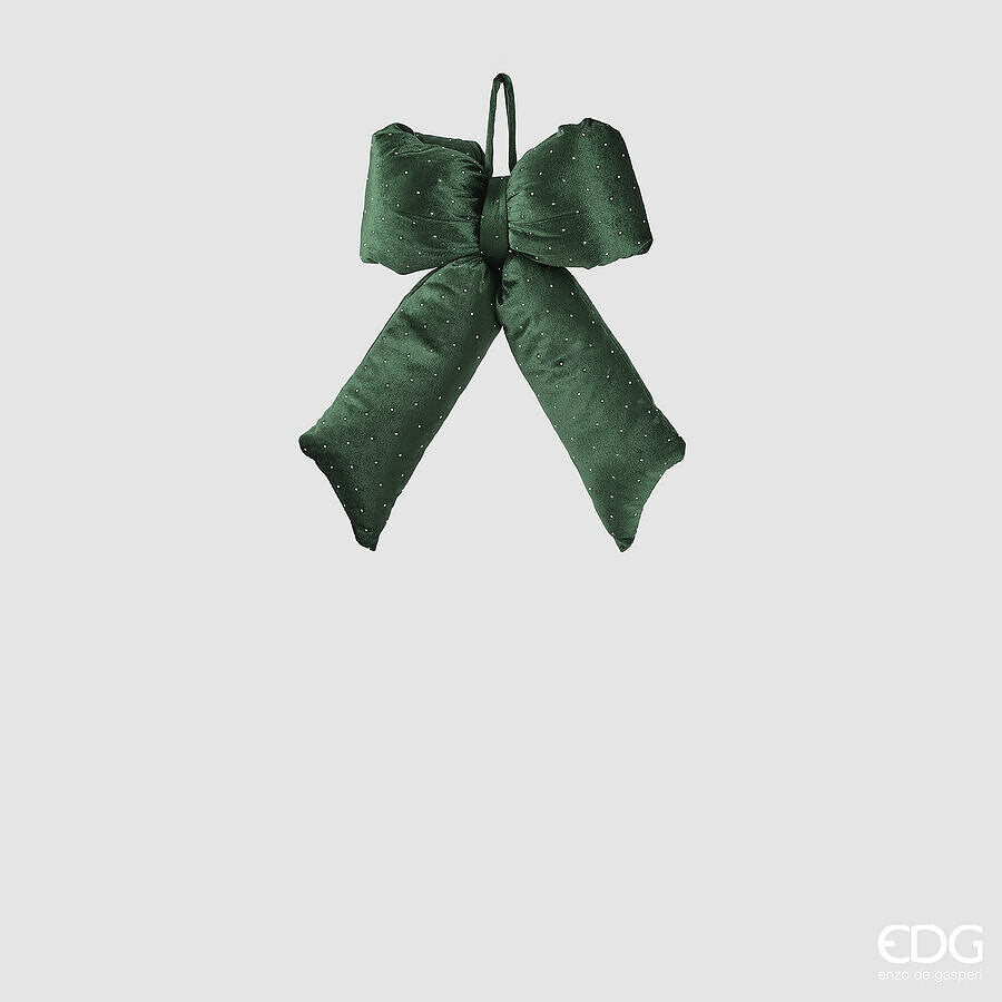 EDG Fiocco Decorativo in Velluto, H30 × L20 cm