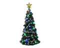 SNOWY CHRISTMAS TREE, MULTI LIGHT, B/O (4.5V) 34102-SQ
