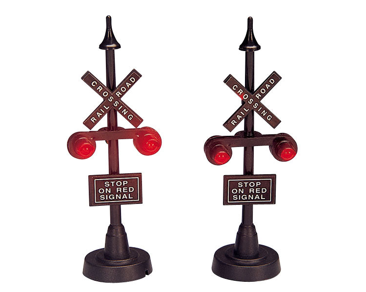 RAILWAY STOP LIGHT, SET OF 2, B/O (4.5V) 34954-SQ