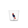 TALKING TREES tumbler red/blu cockatoo