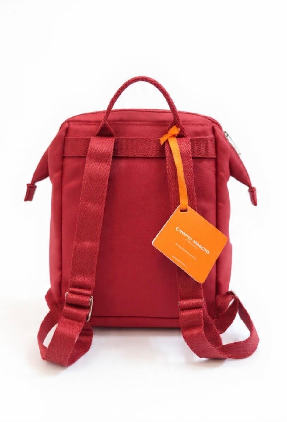 Mini Borsetta Zainetto in Nylon Bordeaux – Campo Marzio