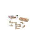 DOMINO IN LEGNO CON SCATOLA
