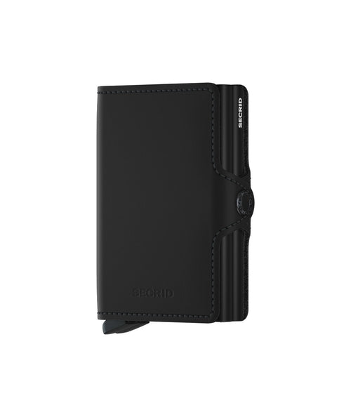 Twin Wallet Matte Black