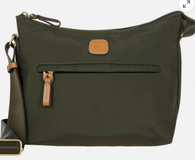 X-Collection Tracolla S - 078-Oliva 25x21,5x13
