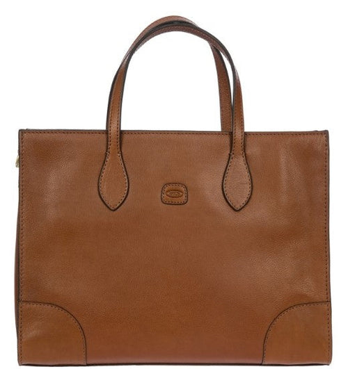 BRIC'S — VOLTERRA OPERA BAG TABACCO