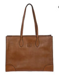 BRIC'S — VOLTERRA OPERA BAG TABACCO