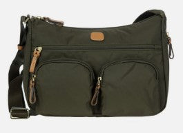 X-Collection Tracolla Esp.078-Oliva 34x24x8/14